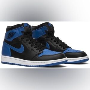 Nike Air Jordan 1 Retro High OG Shoes Dark Marina Blue Black Sneaker M4 W5.5